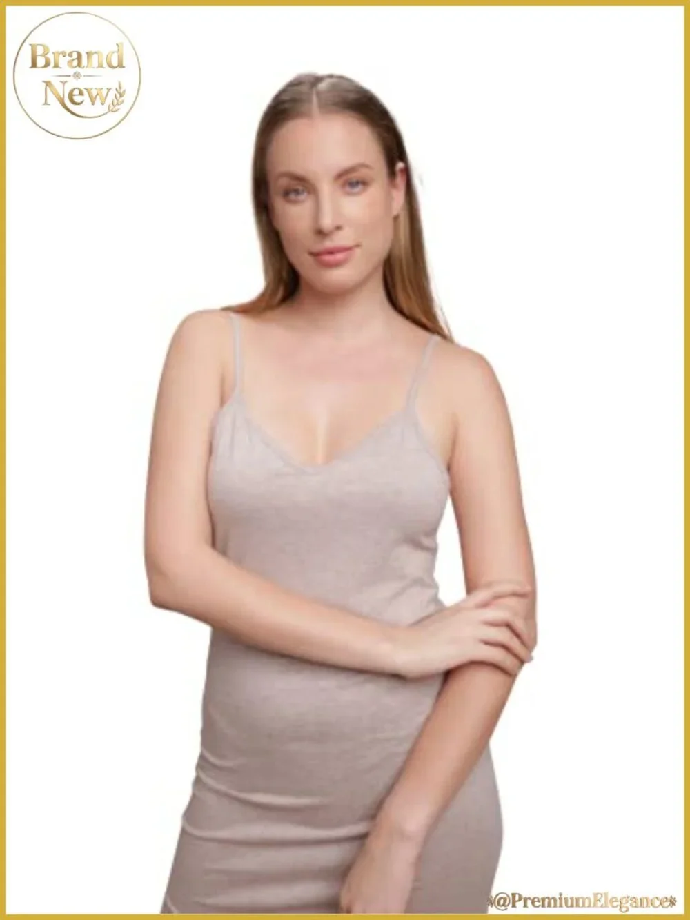 GOTS Certified Hypoallergenic Full Slip Women Organic Cotton Allergy-Free